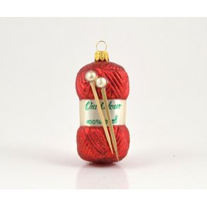 Julekugle garnngle rd