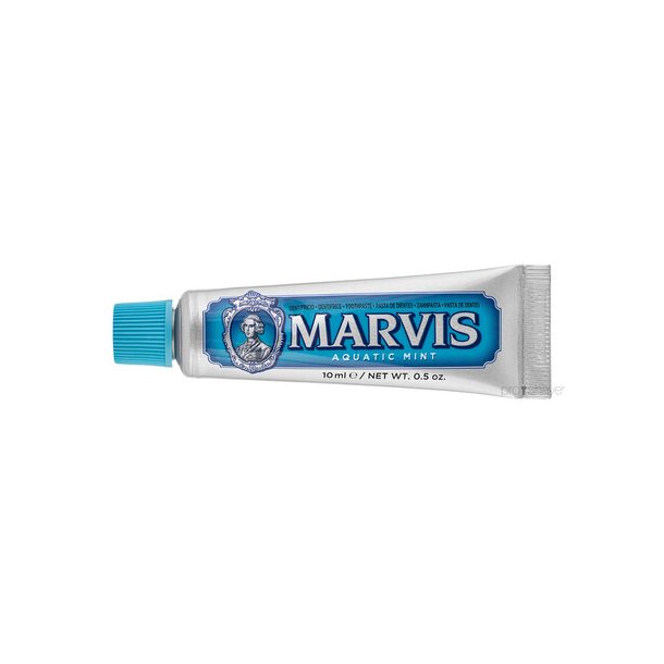Marvis Aquatic Mint Tandpasta, Rejsestrrelse, 10 ml.   