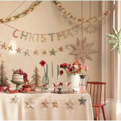 Liberty Merry Christmas guirlande