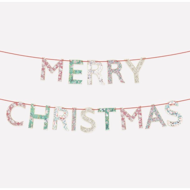 Liberty Merry Christmas guirlande