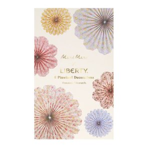 Liberty paper pinwheel decorations