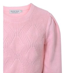 Bluse strik lyserød Teen - Pink Flamingo